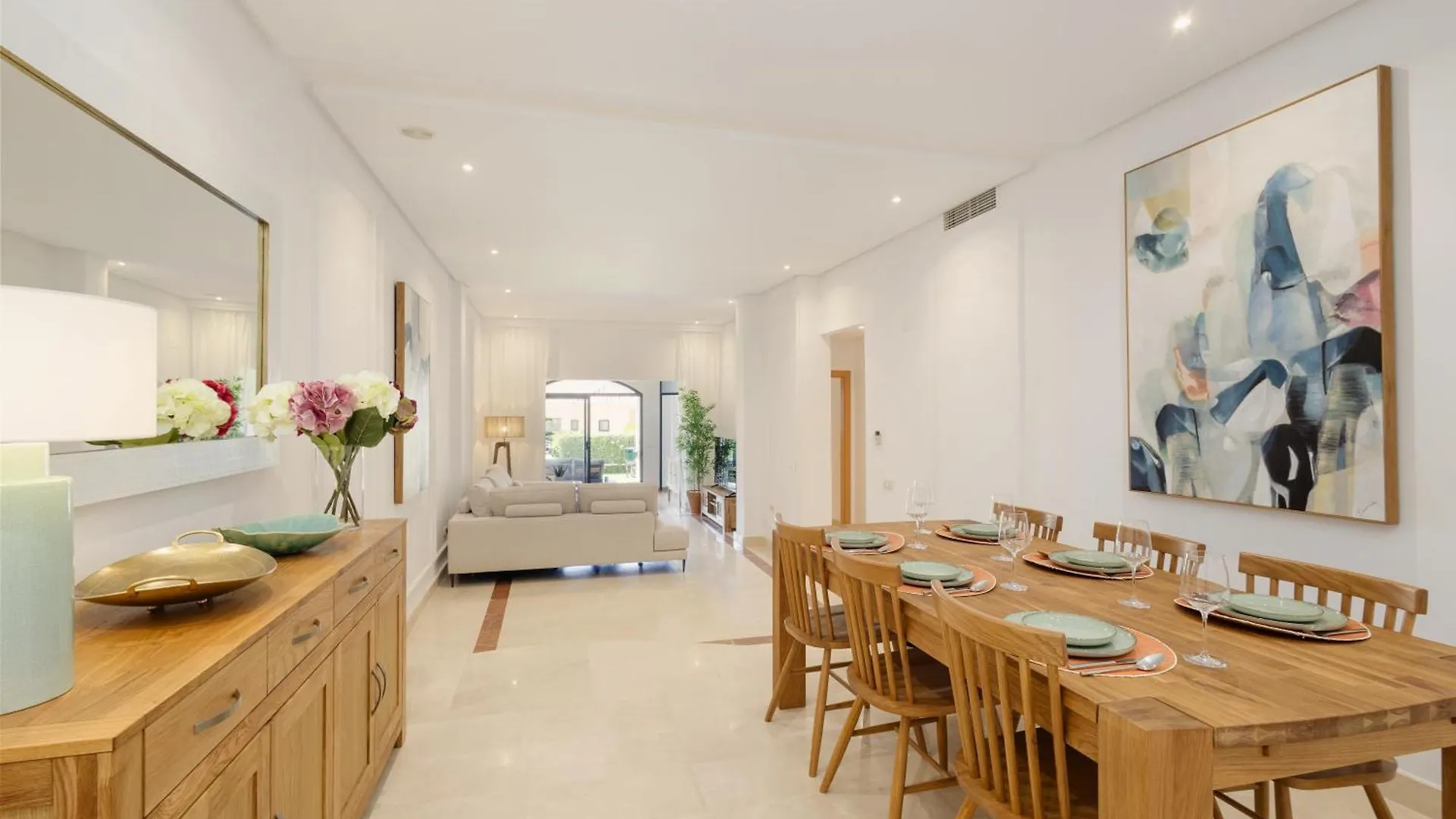 3 Bedroom Apartment, With Private Garden And Terrace, In Puerto Banus Marbella