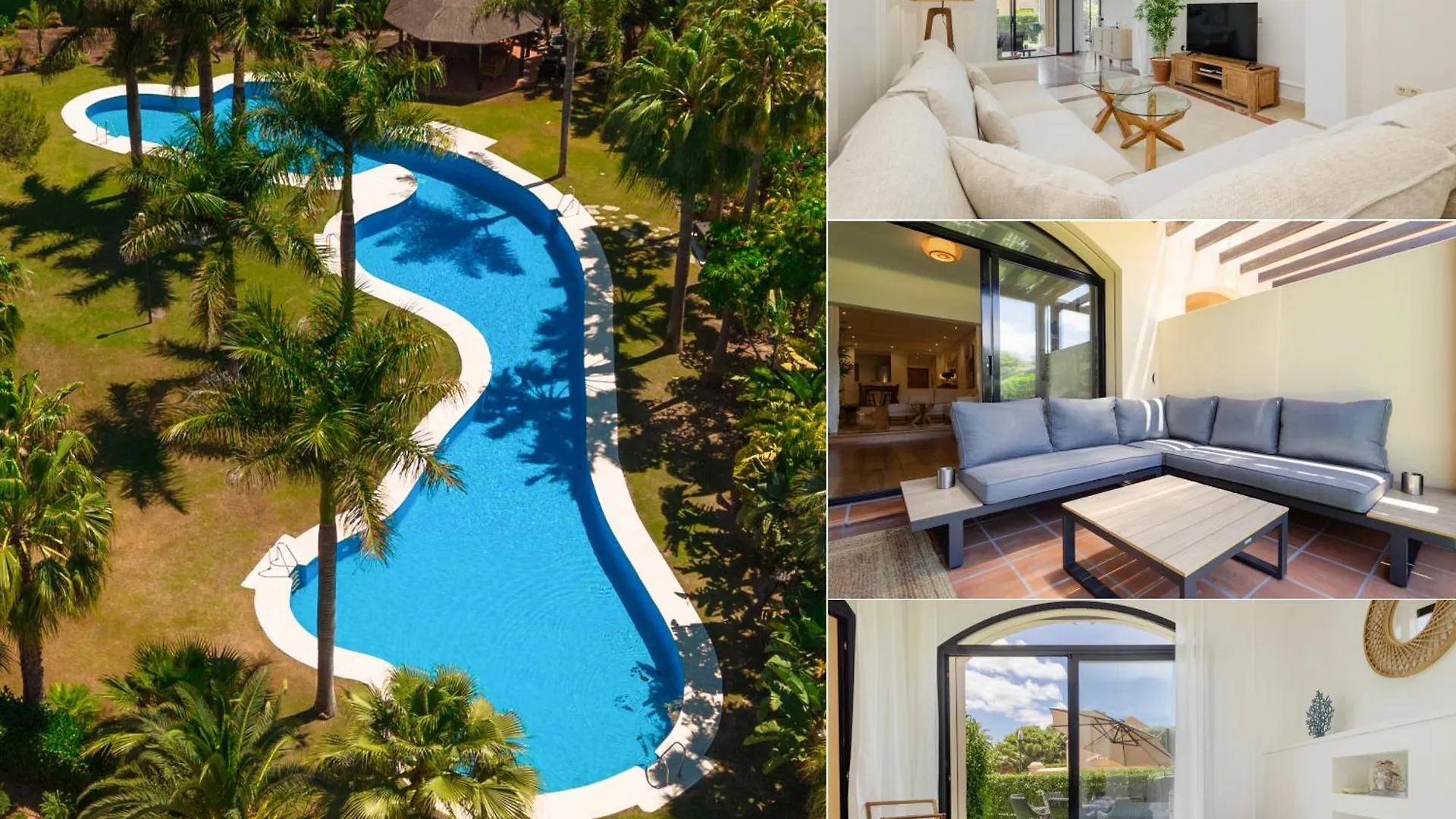 Apartment 3 Bedroom Apartment, With Private Garden And Terrace, In Puerto Banus Marbella